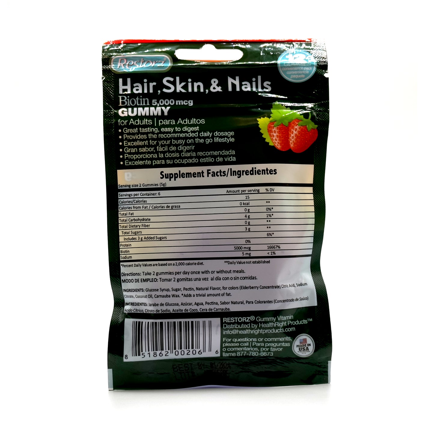 Restorz® Hair, Skin, and Nails