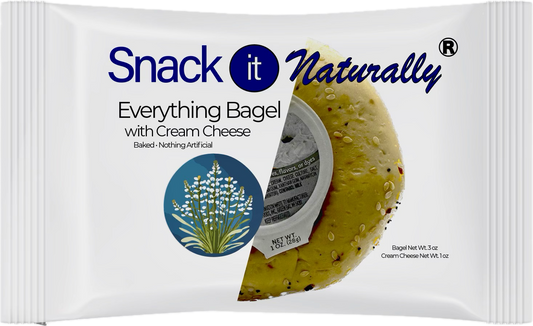 12 pack - Snack It Naturally® Everything Bagels