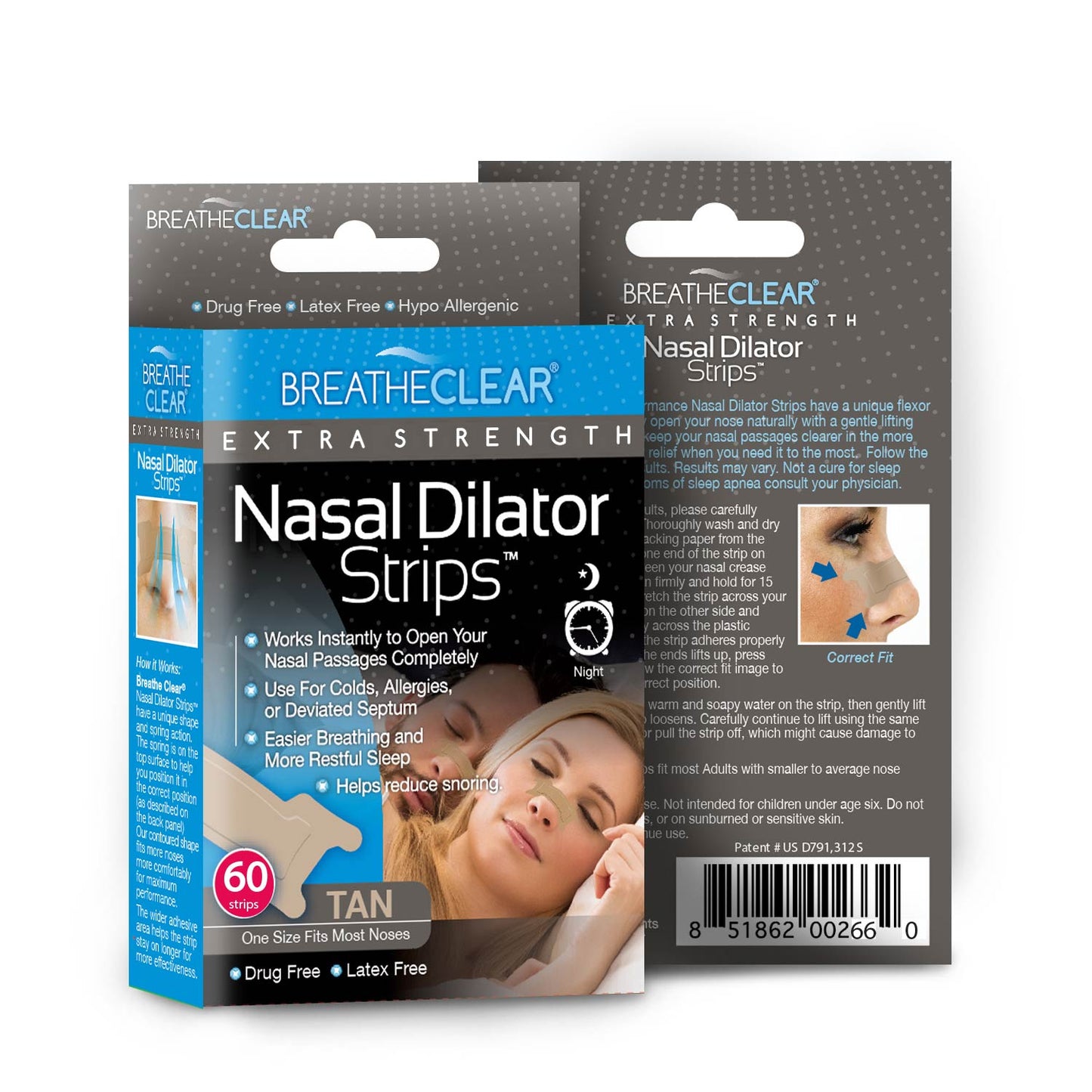 Breathe Clear Nasal Strips