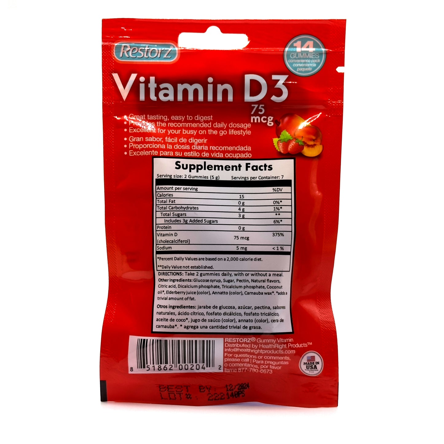 Restorz® Vitamin D3